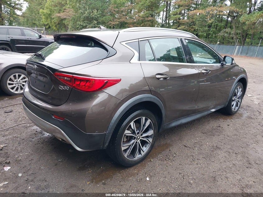 Vin: sjkch5cr6ha034492, lot: 46786825, infiniti qx30 luxury 20174