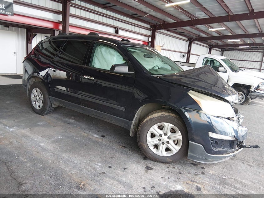 Vin: 1gnkrfkd1fj369431, lot: 46786832, chevrolet traverse ls 2015 img_1