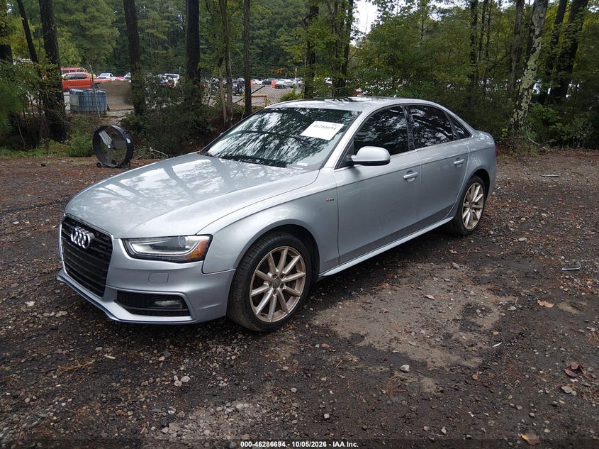 Vin: wauefafl1fn034856, lot: 46786840, audi a4 2.0t premium 20152