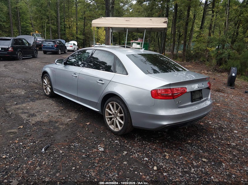 Vin: wauefafl1fn034856, lot: 46786840, audi a4 2.0t premium 20153
