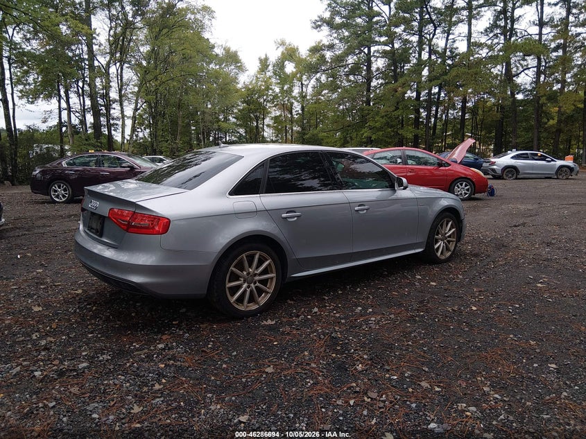 Vin: wauefafl1fn034856, lot: 46786840, audi a4 2.0t premium 20154