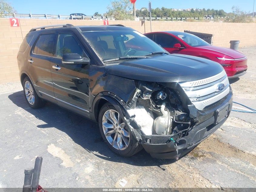 Vin: 1fm5k7d81dga75484, lot: 46786841, ford explorer xlt 20131