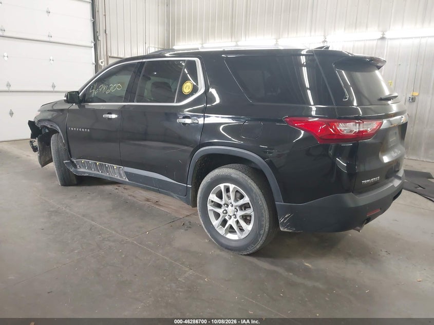 Vin: 1gnergkw0jj198622, lot: 46786846, chevrolet traverse 1lt 20183