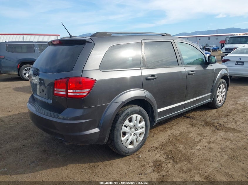 Vin: 3c4pdcab5ht525686, lot: 46786849, dodge journey se 20174