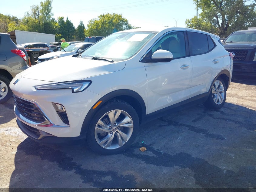 Vin: kl4ambsp3sb056949, lot: 46786857, buick encore gx preferred fwd 20252