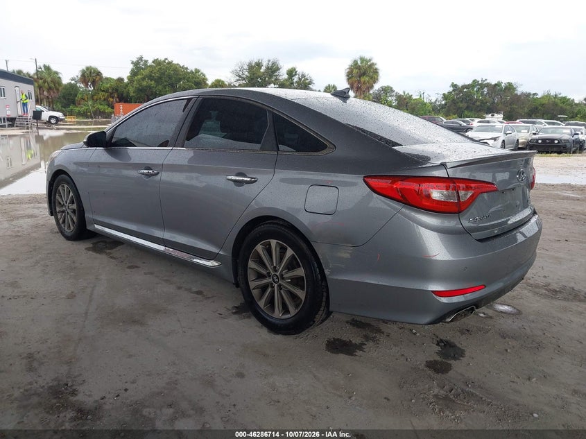 Vin: 5npe34af0hh468459, lot: 46786860, hyundai sonata limited 20173