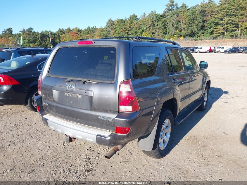 TOYOTA 4RUNNER 2004 VIN JTEBU14R548020467