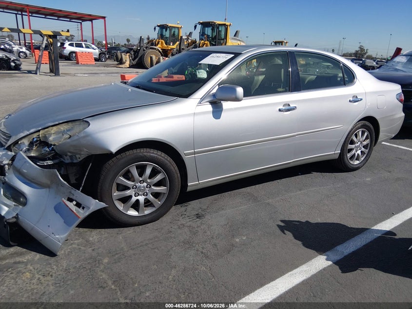 LEXUS ES 300 2002 VIN JTHBF30G225031146