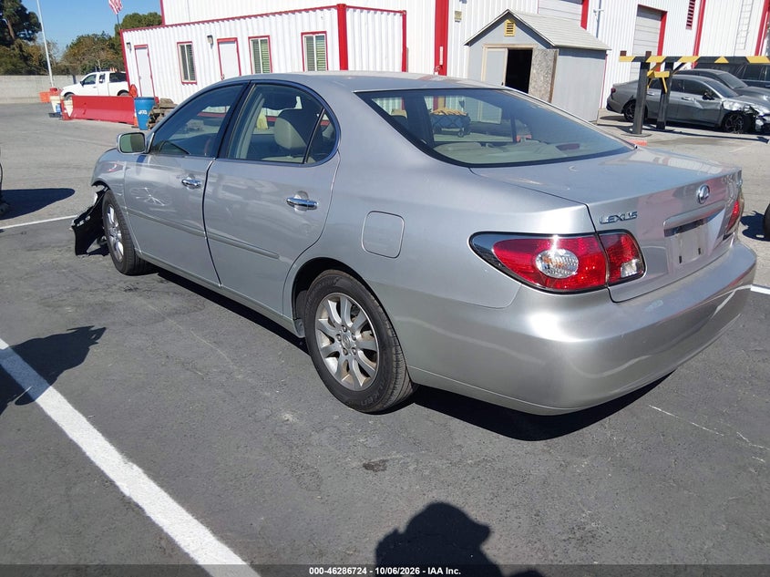LEXUS ES 300 2002 VIN JTHBF30G225031146