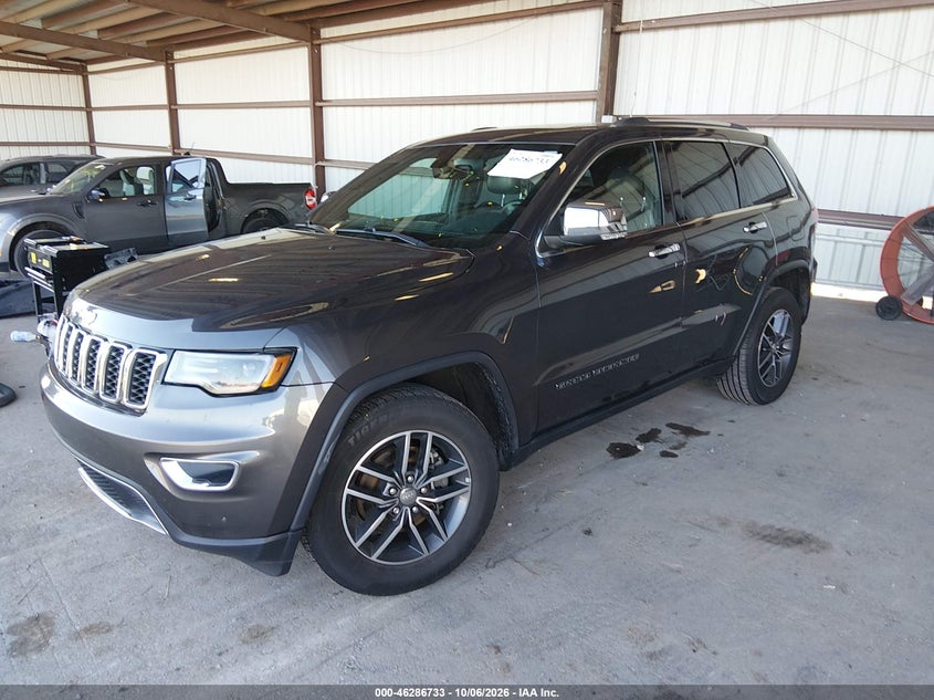 Vin: 1c4rjebg0hc949733, lot: 46786879, jeep grand cherokee limited 4x2 20172