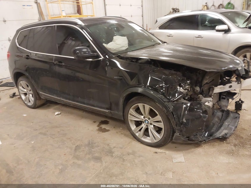 Vin: 5uxwx7c51dl976250, lot: 46786907, bmw x3 xdrive35i 20131