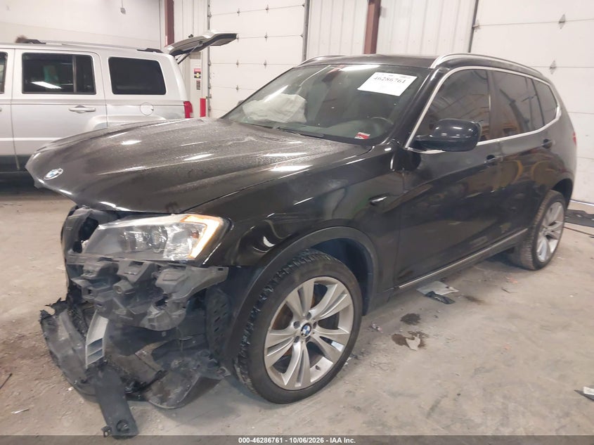 Vin: 5uxwx7c51dl976250, lot: 46786907, bmw x3 xdrive35i 20132