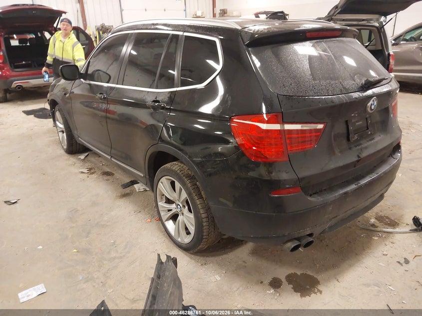 Vin: 5uxwx7c51dl976250, lot: 46786907, bmw x3 xdrive35i 20133