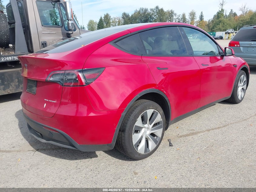 Vin: 7saygdee8nf548298, lot: 46786913, tesla model y long range dual motor all-wheel drive 20224