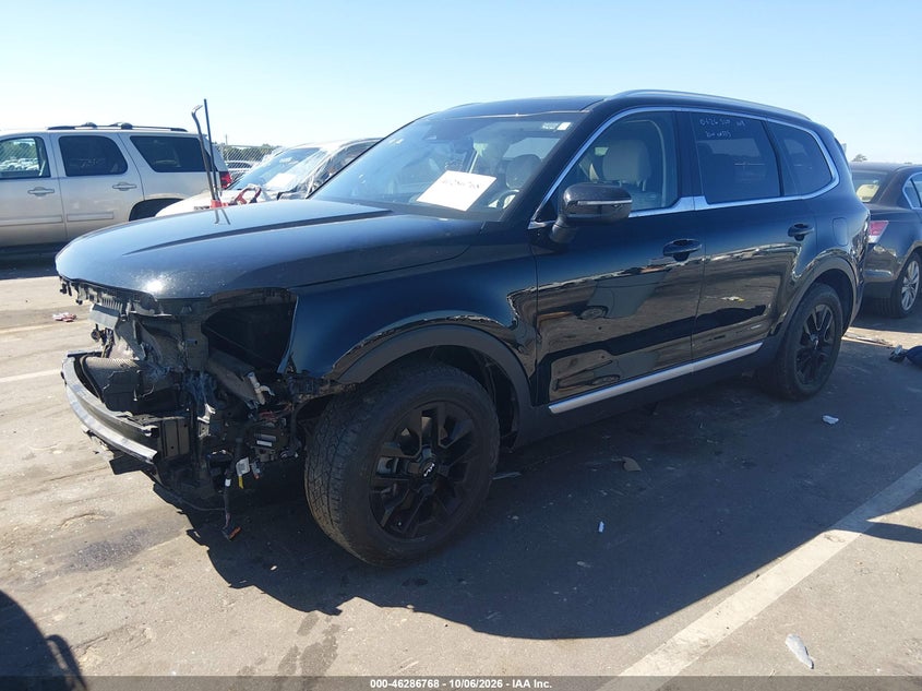 Vin: 5xyp3dgc6pg345194, lot: 46786914, kia telluride ex 20232