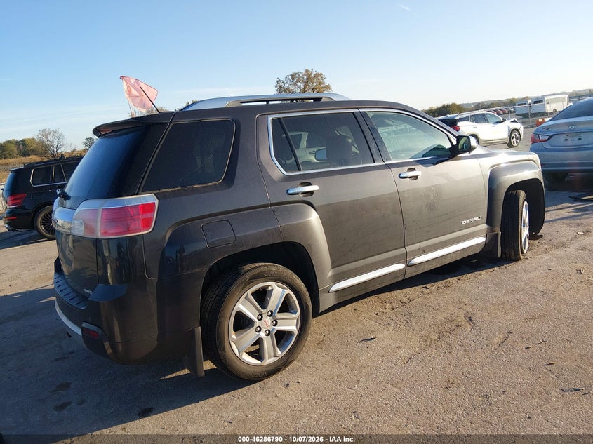 Vin: 2gkflzek4f6222870, lot: 46786936, gmc terrain denali 20154