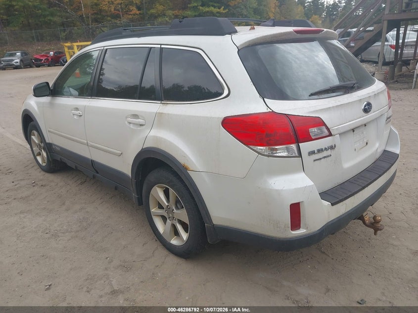 Vin: 4s4brblc7d3215648, lot: 46786938, subaru outback 2.5i limited 20133