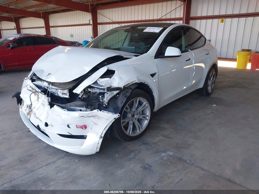 Vin: 7saygdee8pf824689, lot: 46786942, tesla model y awd/long range dual motor all-wheel drive 20232