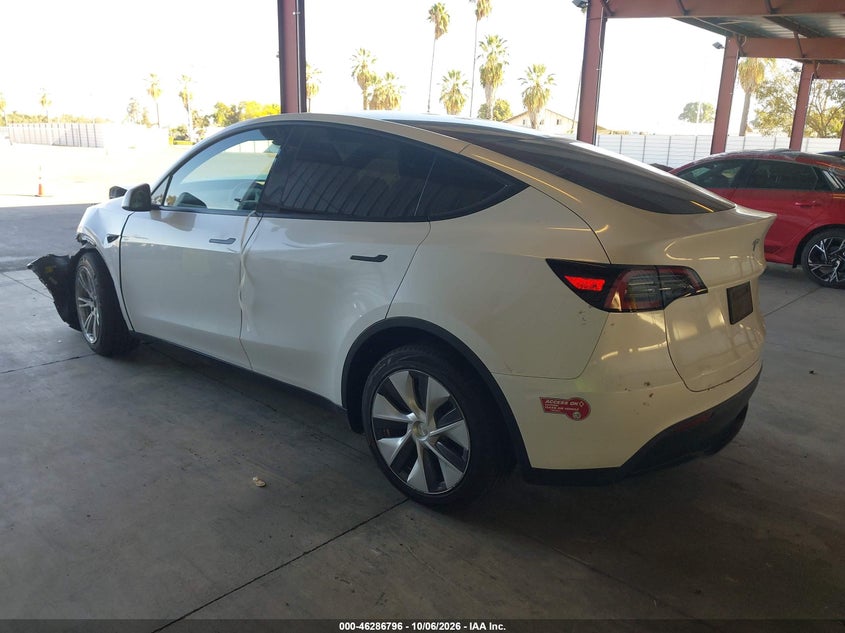 Vin: 7saygdee8pf824689, lot: 46786942, tesla model y awd/long range dual motor all-wheel drive 20233