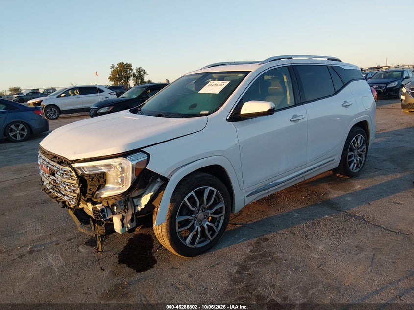Vin: 3gkalxev4nl304469, lot: 46786948, gmc terrain awd denali 20222
