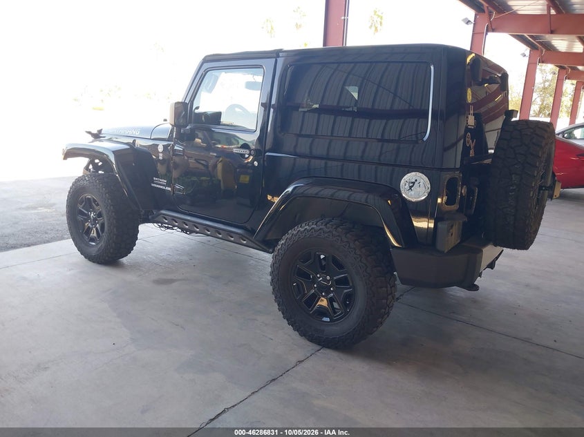 Vin: 1c4gjwbg6dl583977, lot: 46786977, jeep wrangler sahara 20133