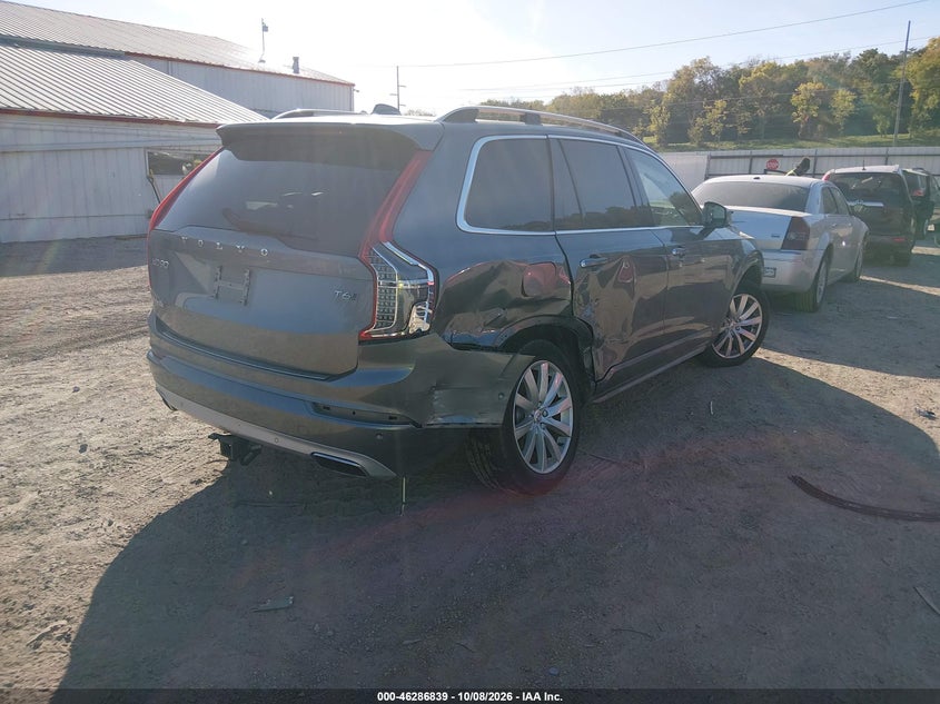 Vin: yv4a22pk4h1116189, lot: 46786985, volvo xc90 t6 momentum 20174