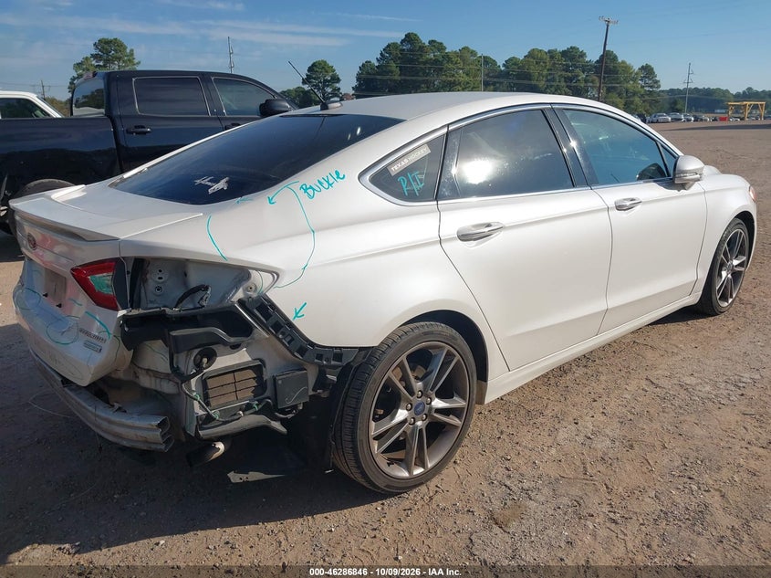 Vin: 3fa6p0k94gr195442, lot: 46786992, ford fusion titanium 20164