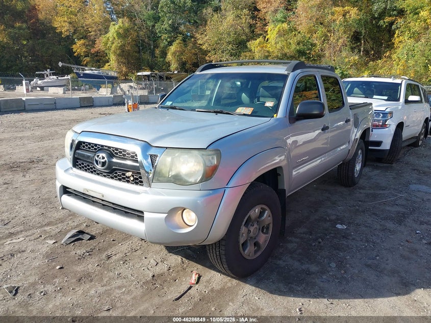 Vin: 3tmlu4en5bm075645, lot: 46786995, toyota tacoma base v6 20112