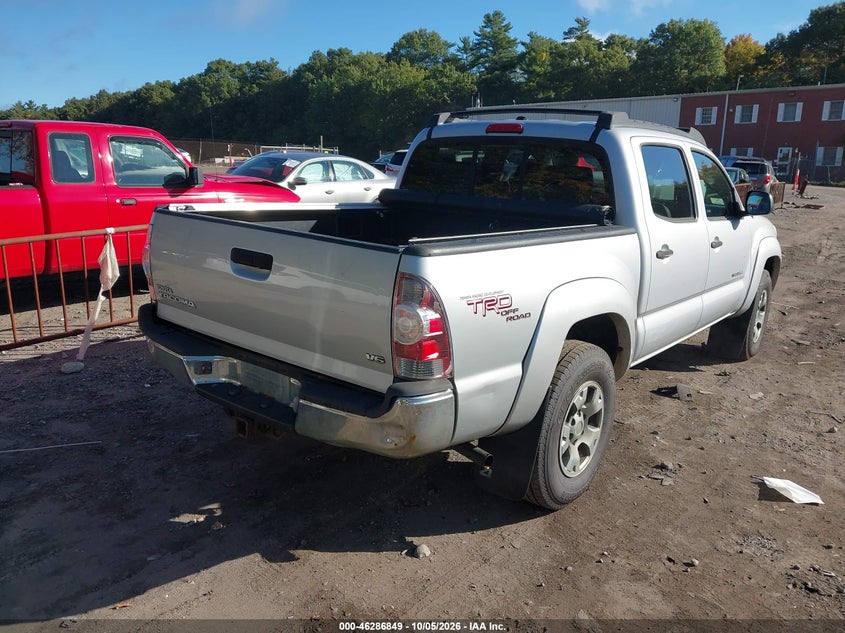 Vin: 3tmlu4en5bm075645, lot: 46786995, toyota tacoma base v6 20114