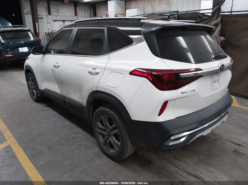 Vin: kndeu2aaxm7135612, lot: 46787010, kia seltos s 20213