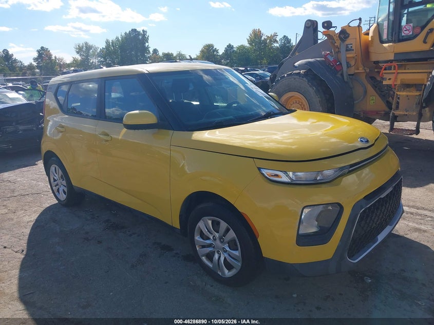 Vin: kndj23au2l7077451, lot: 46787036, kia soul lx 20201