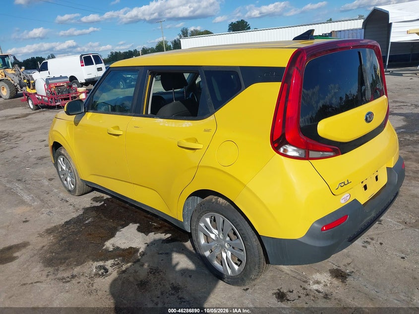 Vin: kndj23au2l7077451, lot: 46787036, kia soul lx 20203