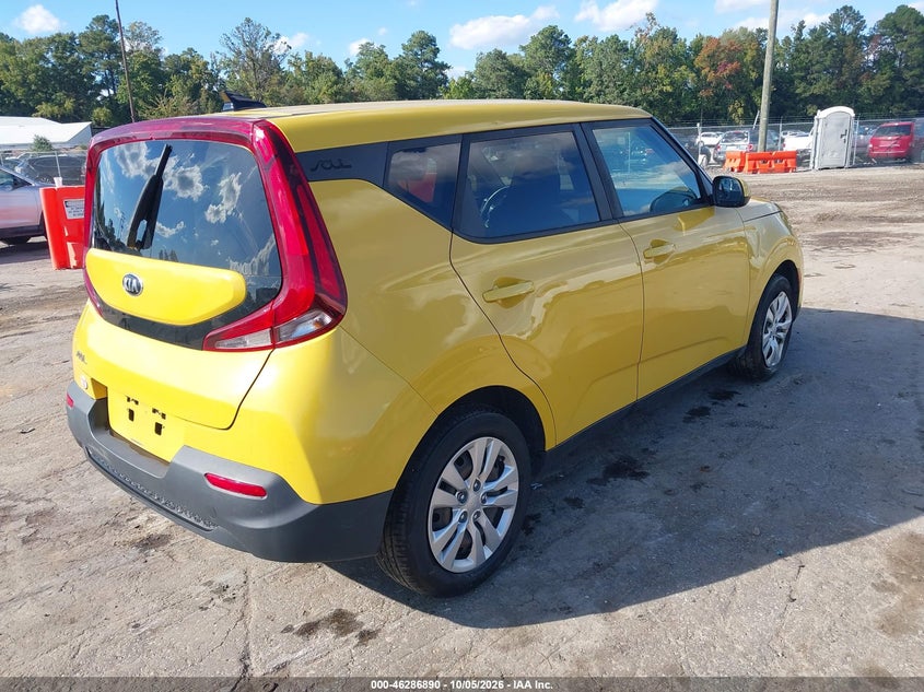 Vin: kndj23au2l7077451, lot: 46787036, kia soul lx 20204