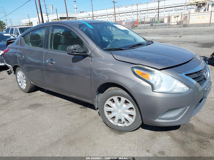 Vin: 3n1cn7ap0fl807958, lot: 46787067, nissan versa 1.6 sv 20151