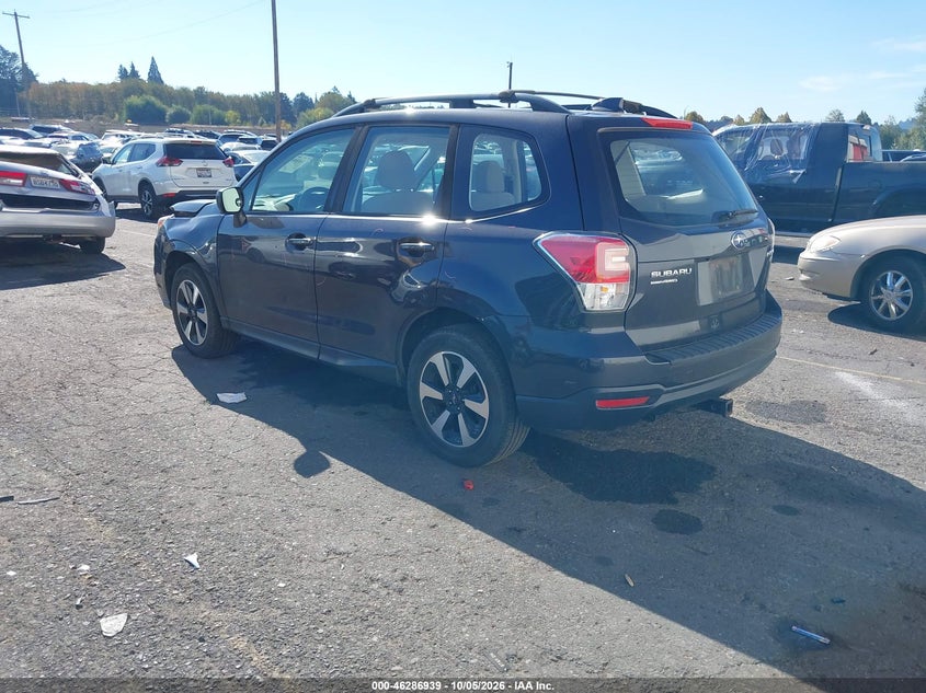 Vin: jf2sjabc8hh499504, lot: 46787085, subaru forester 2.5i 20173