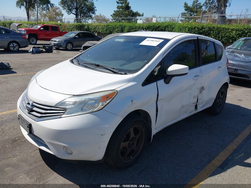 Vin: 3n1ce2cp7gl397225, lot: 46787091, nissan versa note s (sr) 20162