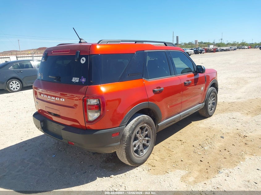 Vin: 3fmcr9b65rrf52269, lot: 46787107, ford bronco sport big bend 20244