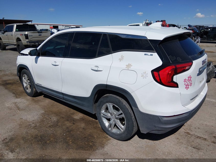 Vin: 3gkalmev7ll138959, lot: 46787121, gmc terrain fwd sle 20203
