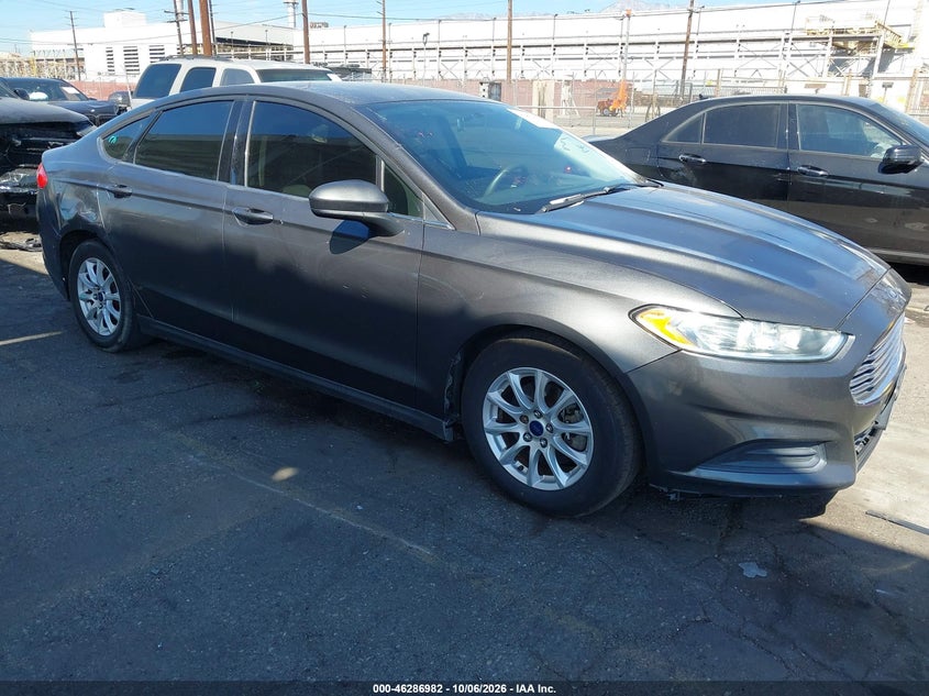 Vin: 3fa6p0g76fr225689, lot: 46787128, ford fusion s 2015 img_1