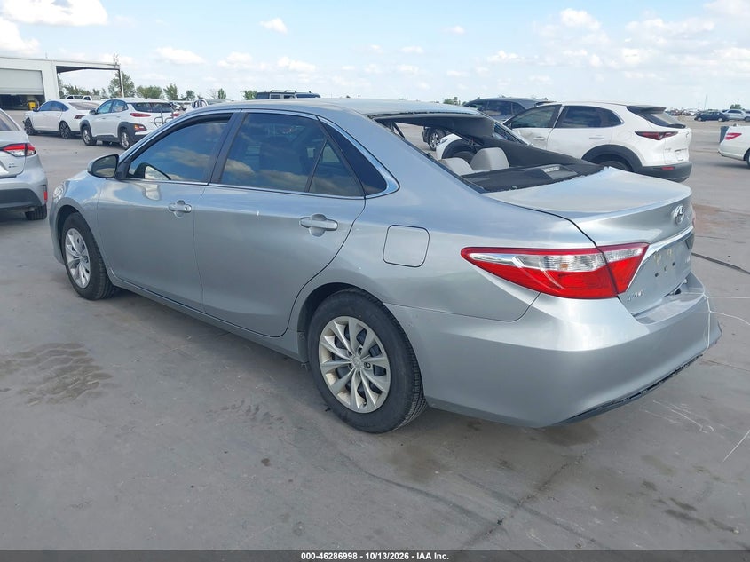 Vin: 4t1bf1fk2hu650518, lot: 46787144, toyota camry le 20173
