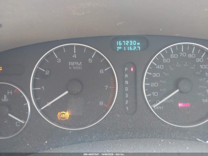 OLDSMOBILE AURORA 2001 VIN 1G3GS64C414203211