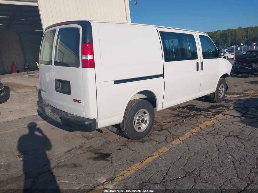 Vin: 1gtw7af7xt1264888, lot: 46787232, gmc savana cargo 2500 regular wheelbase, work van, rwd 20264