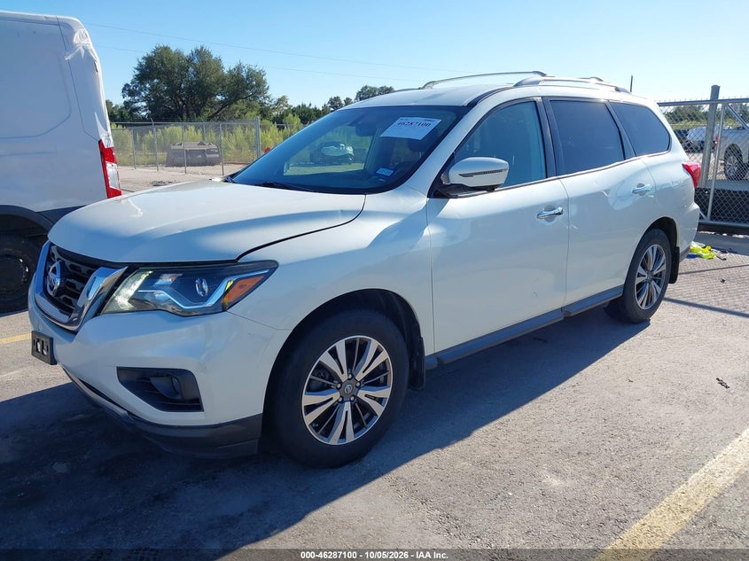 Vin: 5n1dr2mnxhc650663, lot: 46787246, nissan pathfinder sl 20172