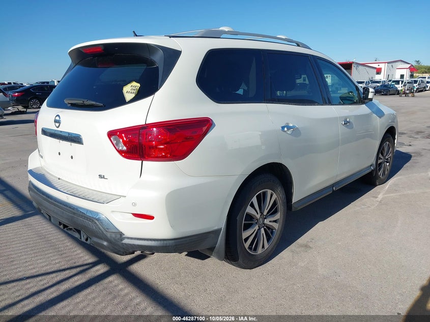 NISSAN PATHFINDER 2017 VIN 5N1DR2MNXHC650663