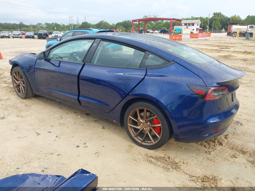 Vin: 5yj3e1ecxpf479028, lot: 46787254, tesla model 3 performance dual motor all-wheel drive 20233