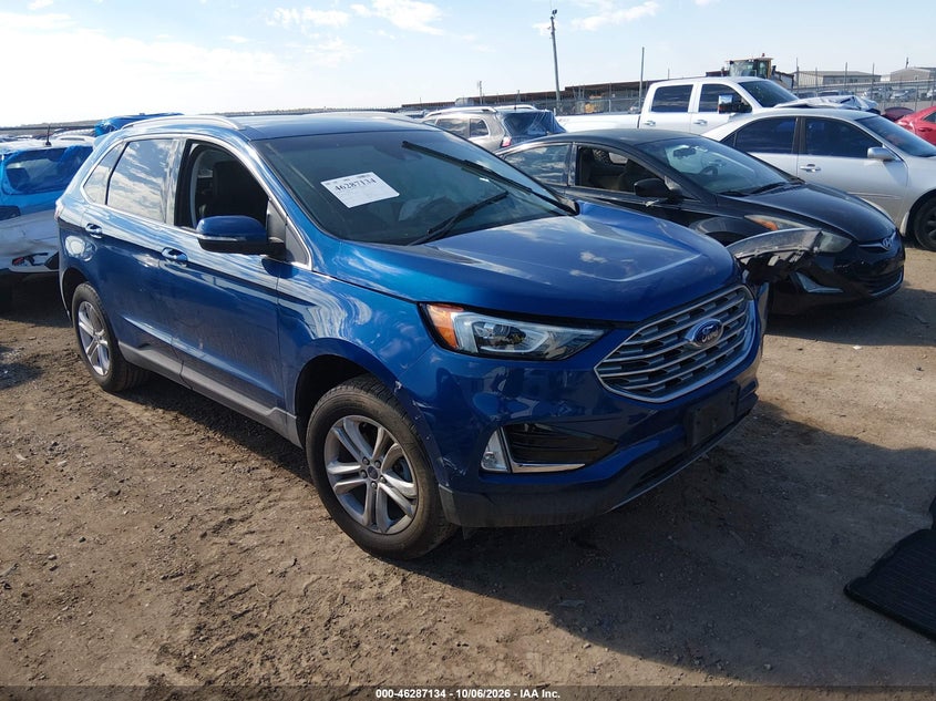 Vin: 2fmpk3j93lba42300, lot: 46787280, ford edge sel 20201