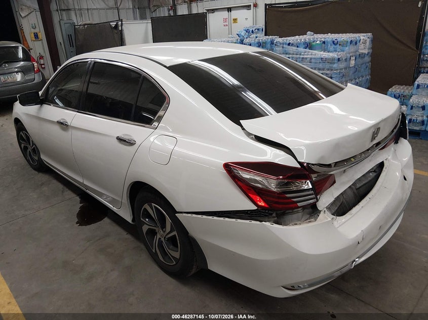 Vin: 1hgcr2f35ha263754, lot: 46787291, honda accord lx 20173
