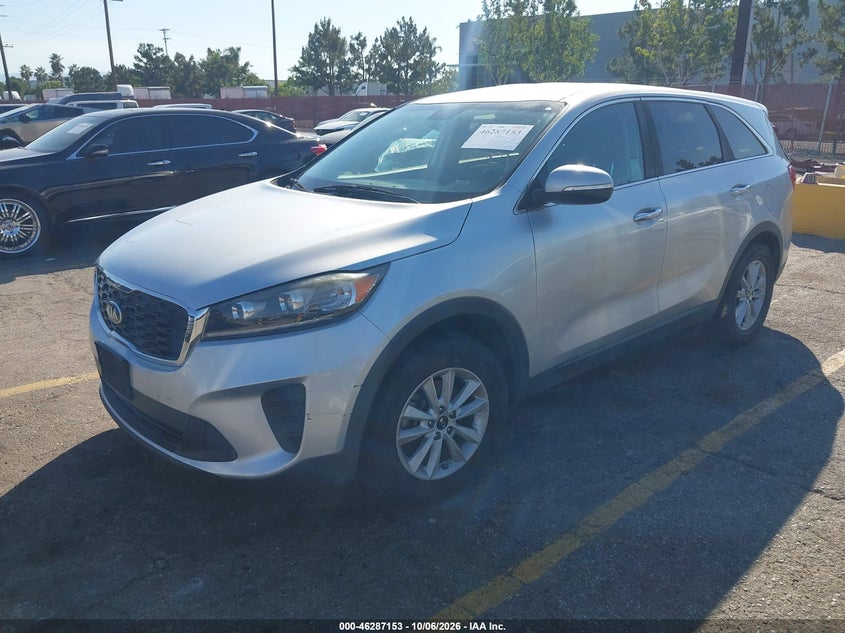 Vin: 5xypg4a53lg616849, lot: 46787299, kia sorento 3.3l lx 20202