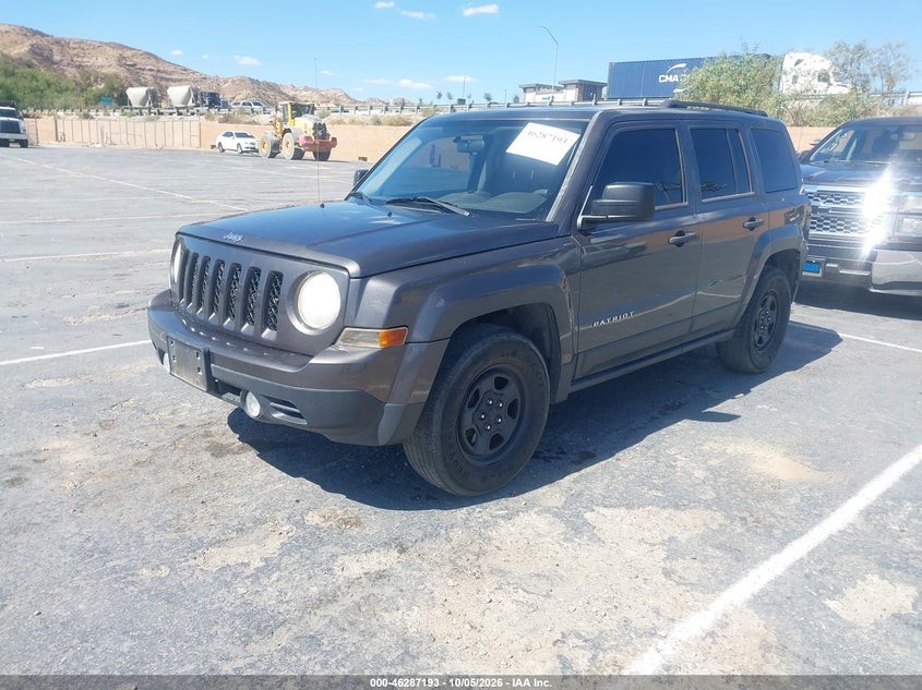 Vin: 1c4njpbb8ed827691, lot: 46787339, jeep patriot sport 20142
