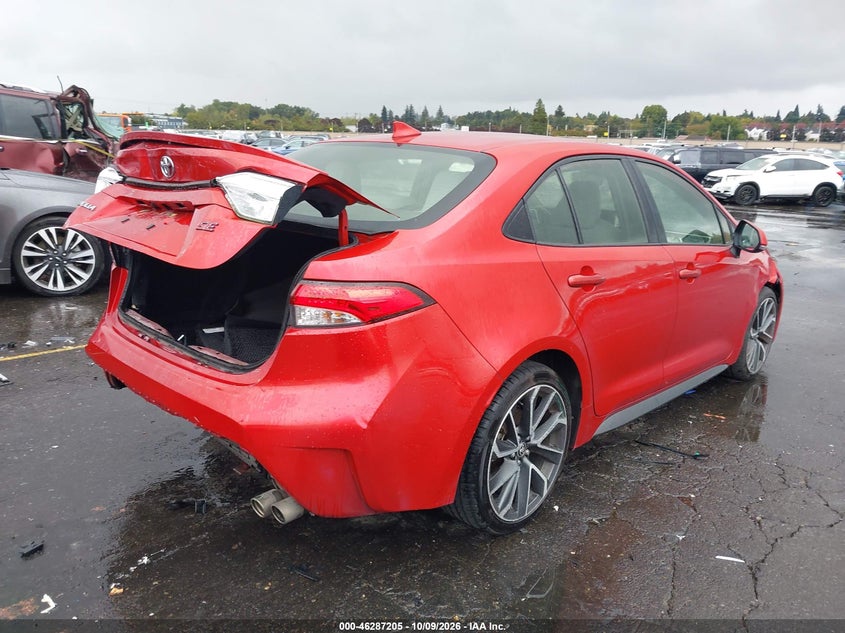 Vin: jtdp4rce6lj036059, lot: 46787351, toyota corolla se 20204